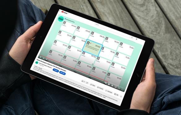 We whipped up a short video to help you fill your schedule!
