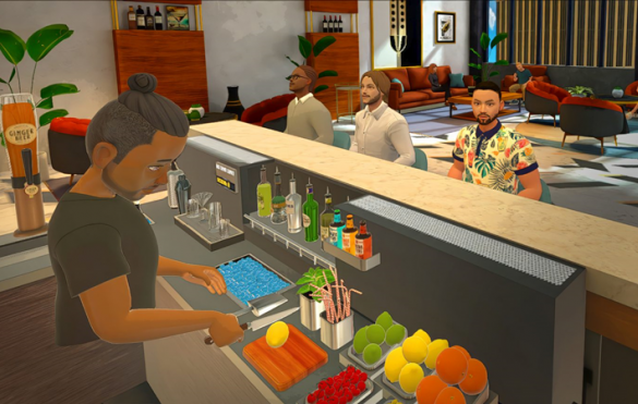 Marketer Game Taste & Flat Hill Games Reveal 'The Mixologist VR' Release
