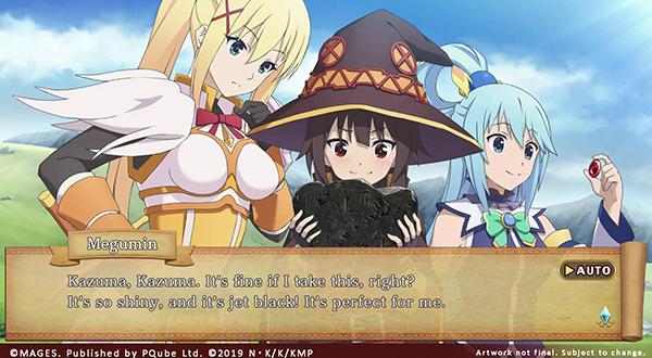 PQube Set to Release Latest Visual Novel for KONOSUBA