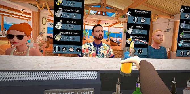 Marketer Game Taste & Flat Hill Games Reveal 'The Mixologist VR' Release