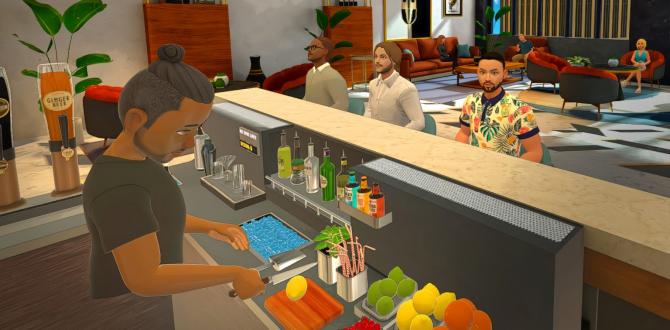 Marketer Game Taste & Flat Hill Games Reveal 'The Mixologist VR' Release