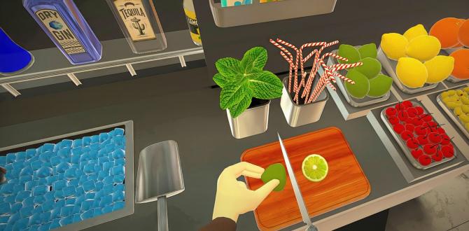 Marketer Game Taste & Flat Hill Games Reveal 'The Mixologist VR' Release