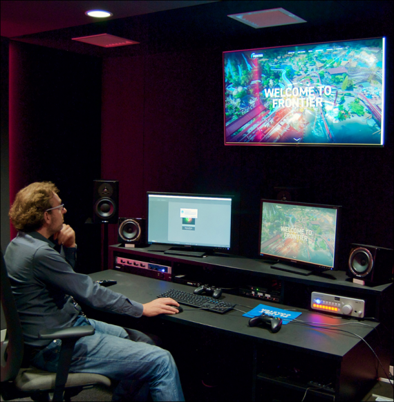 Veale Associates Design Audio Facilities for Frontier Developments