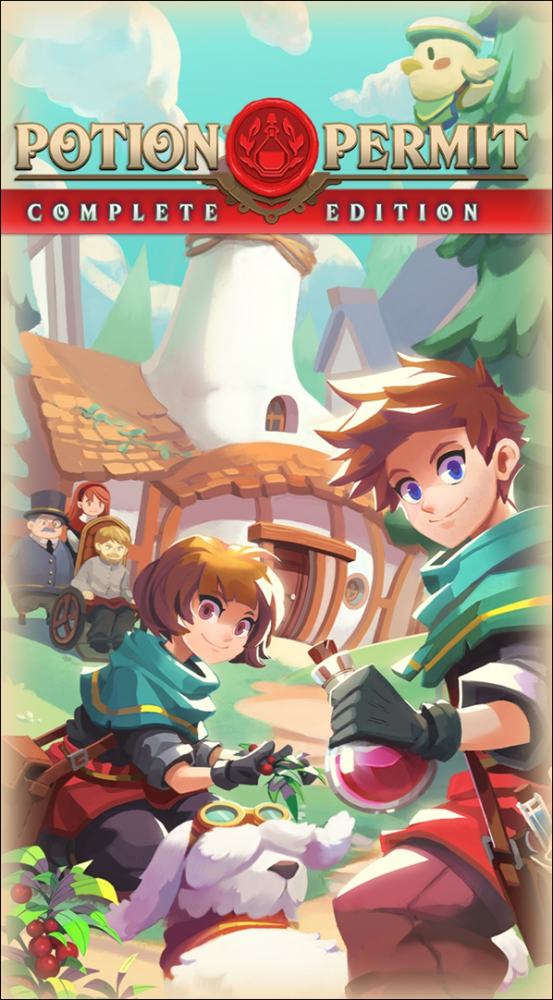 PQube Publish Cozy Chemist RPG 'Potion Permit: Complete Edition'