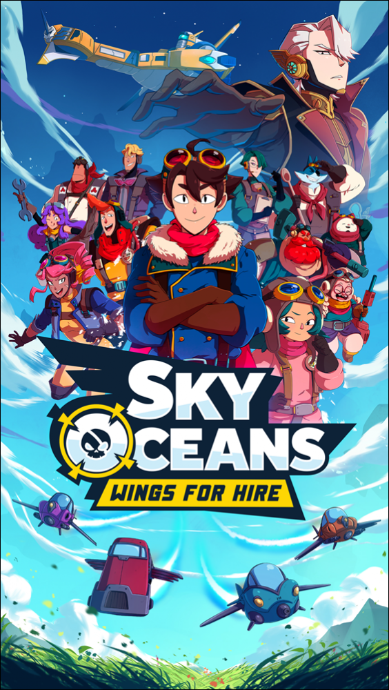 PQube Showcase Classic JRPG Homage with 'Sky Oceans: Wings For Hire'